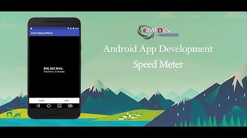 Android Studio Tutorial - Speed Meter using Google Play Services