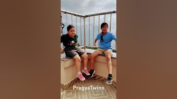 Having a fun week with my sister#pragyatwins
