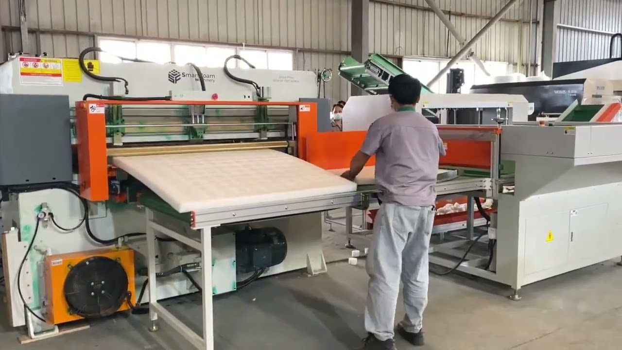 Huasu Automation Equipment | CNC Waste Discharge Machine, EPE Foam Stripping, Scrap Machine
