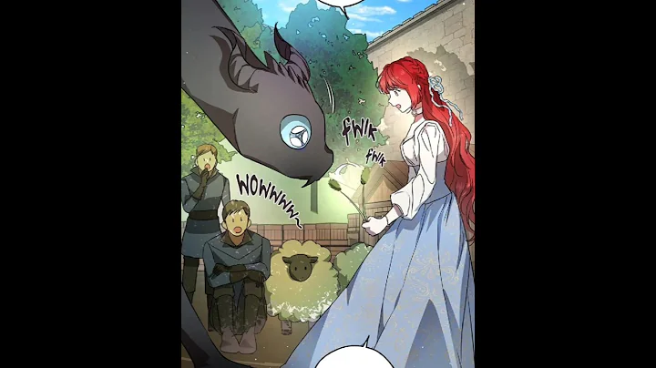 I was so sure when I promised him we&#039;d tame him. She tamed the angry dragon like kitten#manhwa#anime