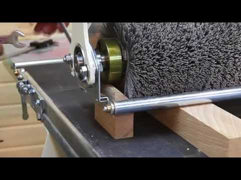Обзор брашировального станка (brush and grinding) JET JBS-22