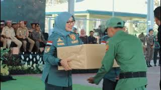 APEL SIAGA SATLINMAS DALAM RANGKA MENDUKUNG PENGAMANAN PEMILU TAHUN 2024 | SATPOL PP BANYUWANGI