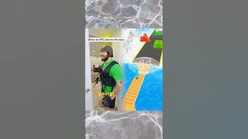 When an NPC Blocks Your Way… #gaming #gaminememes