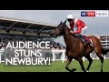 Audience makes all to stun rivals in the al shaqab lockinge stakes at newbury