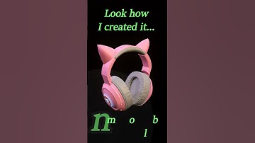 Razer Kitty (3d modeling, maya, artist) #shorts  #art