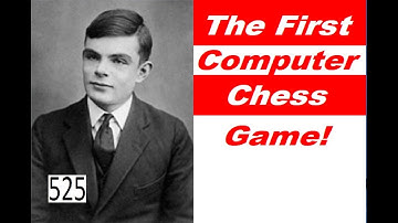 The First Computer Chess Game Ever Played!