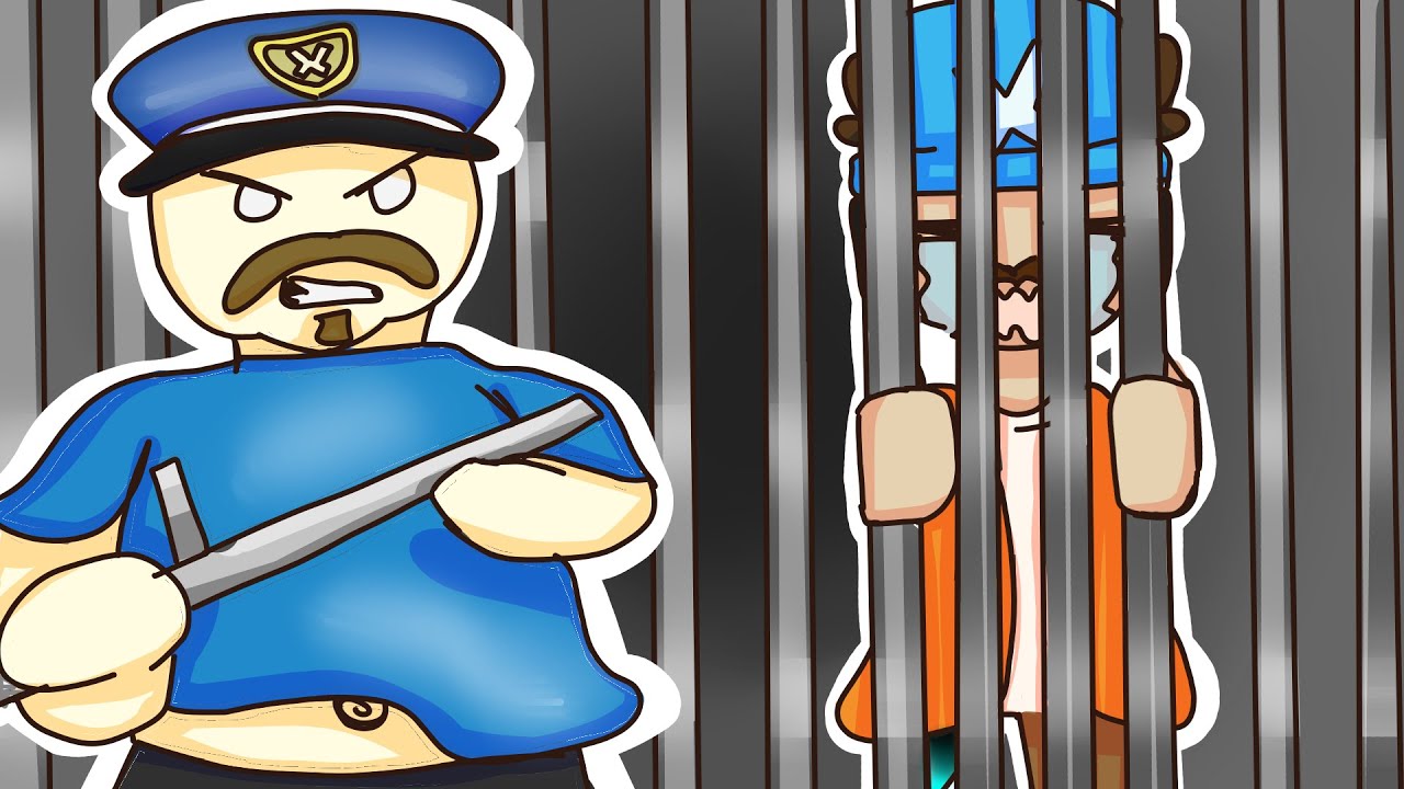 Escapamos do Policial Maluco - BARRY'S PRISON RUN! - Hard Mode! 