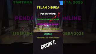 Pendaftaran tamtama pk tni ad gel 3 2025