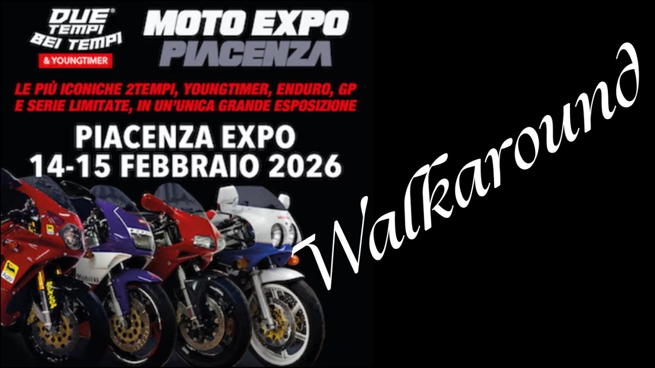 Moto Expo Piacenza 2026 Walkaround