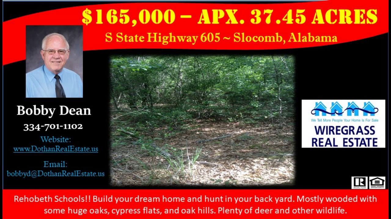 Splendid land for sale in Rehobeth School District AL 36375