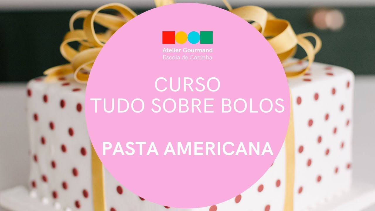 Curso Pasta Americana para Bolos Tudo Sobre Bolos YouTube