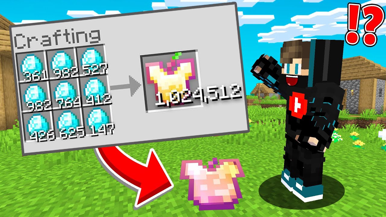 ماين كرافت : ولكن الكرافتينق يعطي أغراض مجنونة !!؟ 😱🔥