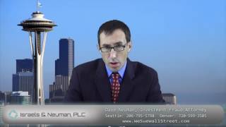 Israels & Neuman attorney Dave Neuman Discusses PONZI Schemes