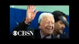 Jimmy Carter Hospitalized After Fracturing Pelvis In A Fall
