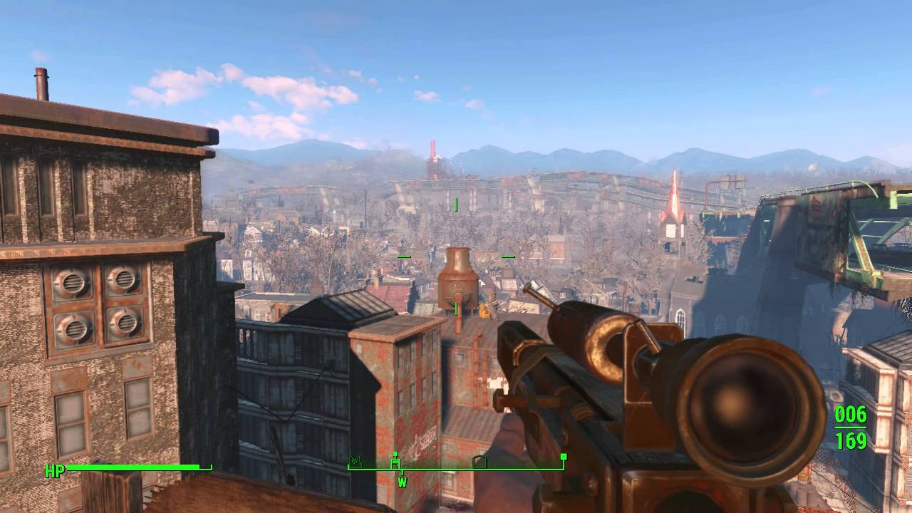 Fallout 4 frame rate drop, Ultra settings on a 290X YouTube