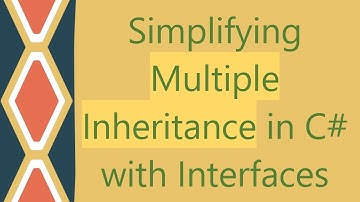 Simplifying Multiple Inheritance in C# with Interfaces