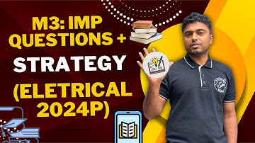 M3: IMP Questions + Strategy - (Electrical 2024P) | Engineering Endsem Exam | #engineering #sppu