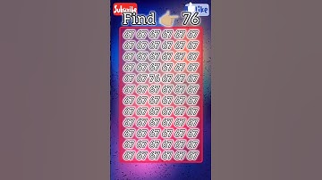 Find 76...?? #puzzle #riddle #shorts #maths
