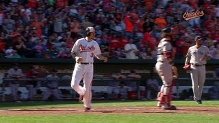 BOS@BAL: McLouth lines a game-tying two-run double screenshot 5