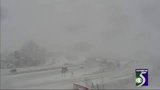 Winter weather is creating slick road conditions