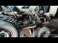 Установка рулевой рейки на мини трактор