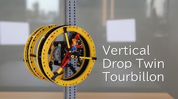 Vertical Drop Twin Tourbillon / LEGO Technic