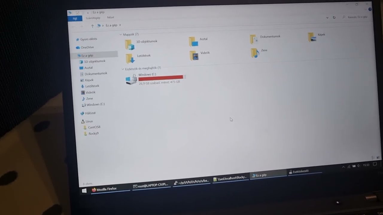 Testing the faulty or fake eMMC module with my laptop's integrated card reader