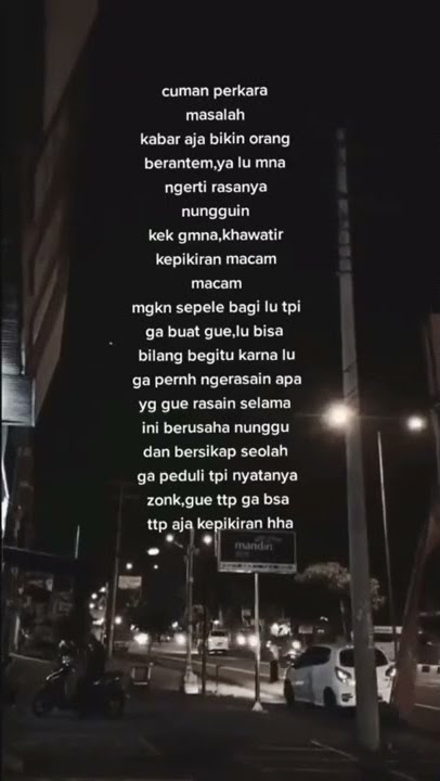 story whatsapp//cuma perkara masalah kabar aja bikin orang berantem