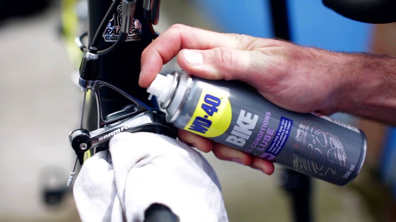 Maintenance et Entretien Velo WD-40 Bike Lubrifiant Chaîne au PTFE