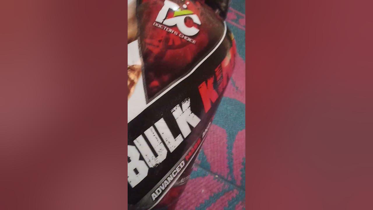 bulk king mass gainer #my fitness - YouTube