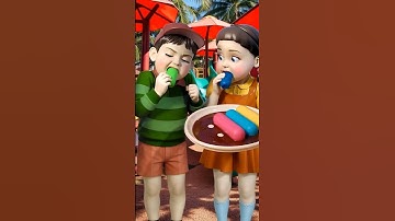 Squid Game AI Edible Slime Colorful Candy ASMR #squidgame #squidgame2 #ai #asmr #aiviewpoint