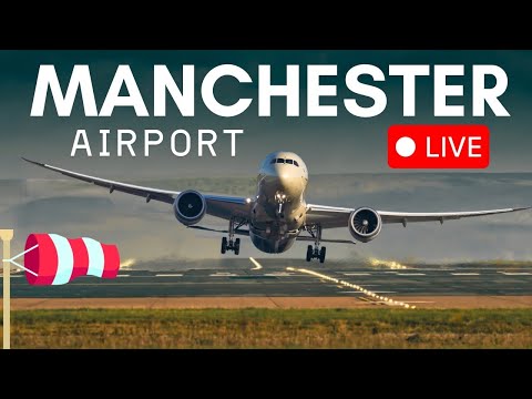 馃敶 LIVE Manchester Airport Plane Spotting