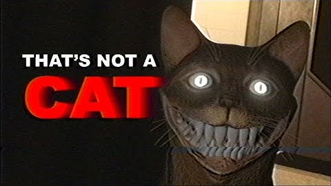 If your CAT wakes you up at 3AM, RUN! - Analog horror animation