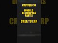 Crea tu ERP - Capitulo 10: así empieza el módulo de COMPRAS