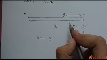X and Y are two points with position vectors 3vec(a)+vec(b) and vec(a)-3vec(b) respectively. Wri...