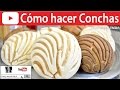 Cmo hacer conchas  vickyrecetafacil