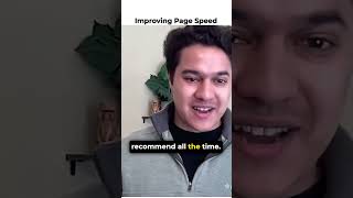 Improving Website Page Speed #shorts