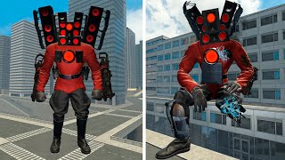 NEW SPKERMAN TITAN WITH NO LEG IN GARRY'S MOD!