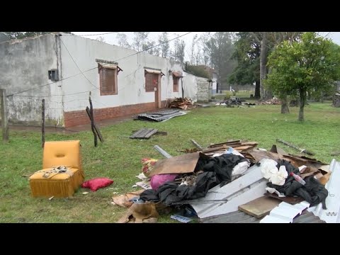 Paysandú: Vecinos cuentan cómo vivieron la turbonada