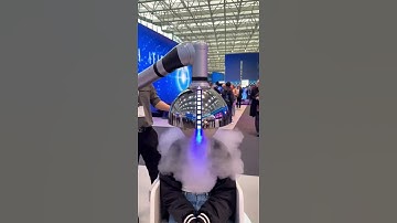 Dubai’s Newest AI Salon Robot Will Shock You AI Instant Curl Machine 4.0 💇‍♀️ Dubais Future Is Here