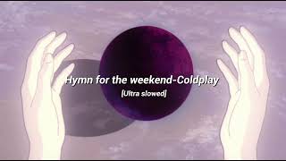 Hymn for the weekend-Coldplay (ultra slowed n reverb) Resimi