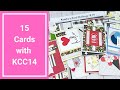 Kendra&#39;s Card Challenge 14 Cardmaking Process using Echo Park&#39;s Welcome Home