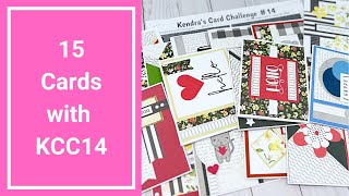 Kendra's Card Challenge 14 Cardmaking Process using Echo Park's Welcome Home