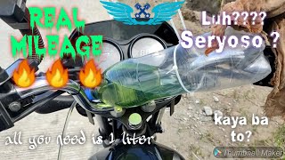 1 Liter Mileage Test in BAJAJ CT 125 / Matipid ba? Find out here 🔥🔥🔥