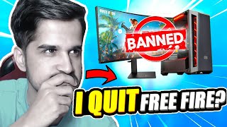 I QUIT FREE FIRE ??? STORYTIME