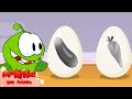 Learn English with Om Nom | Om Nom memorizes vegetables and colors| Learn colours with Om Nom