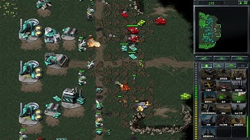 C&C Remastered-Mujalli Mod-Random VS 5 Hard AI "Underground River 3v3"