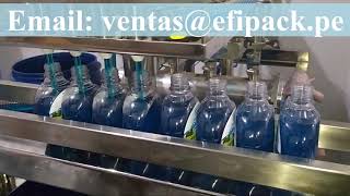 Embotellado de jabón líquido Embotellado de jabón líquido