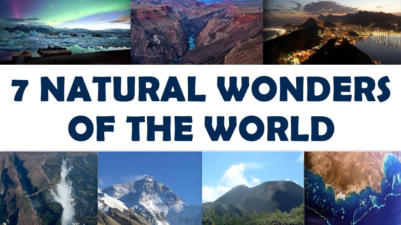 7 Natural wonders of the world - YouTube
