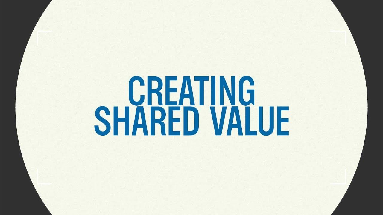 Your values shared. Shared values.